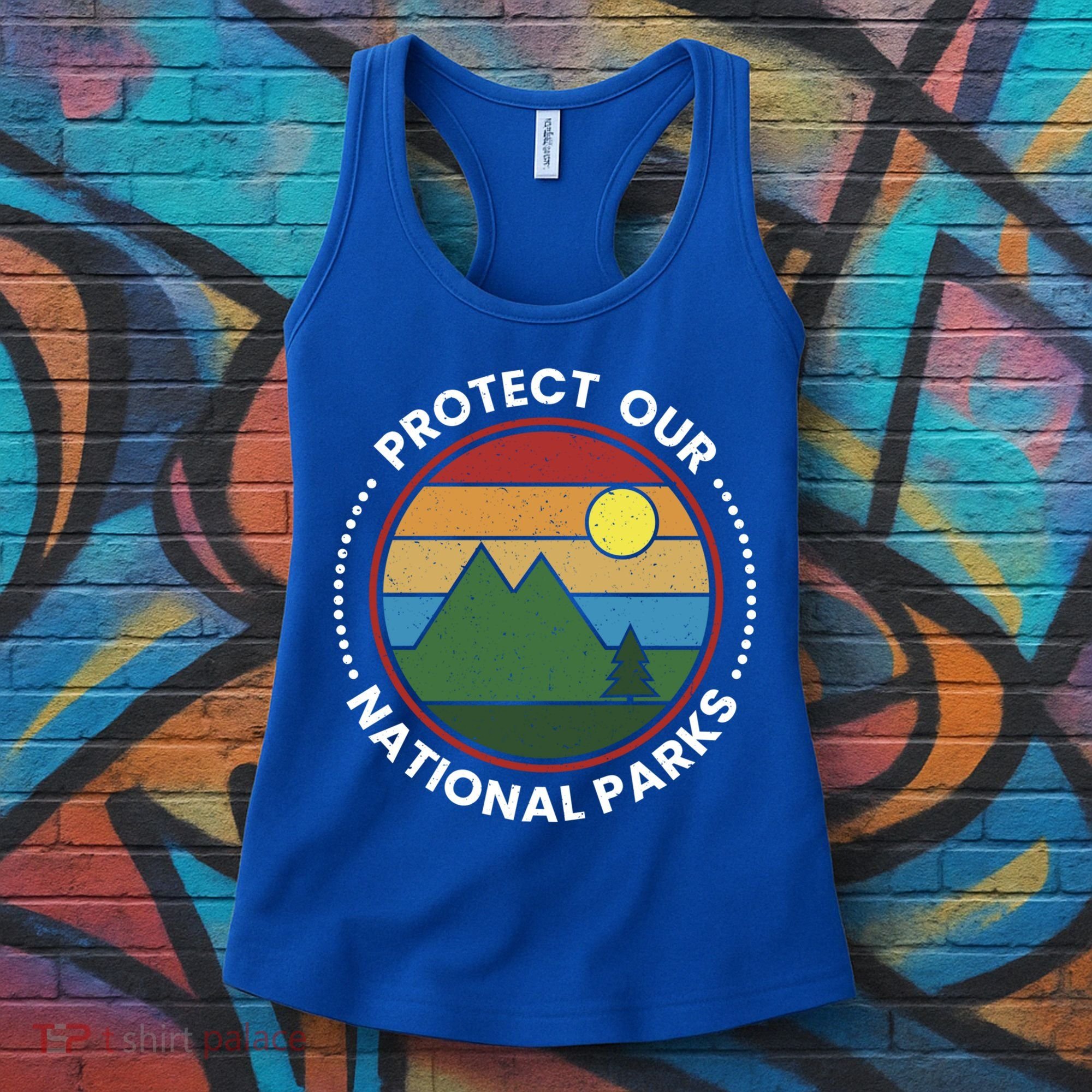 Protect Our National Parks Gift Nature Lover National Parks Gift Women's Tank Top