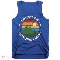 Protect Our National Parks Gift Nature Lover National Parks Gift Tank Top thumb 0