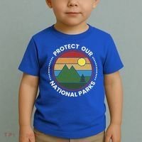 Protect Our National Parks Gift Nature Lover National Parks Gift Toddler T-Shirt thumb 2