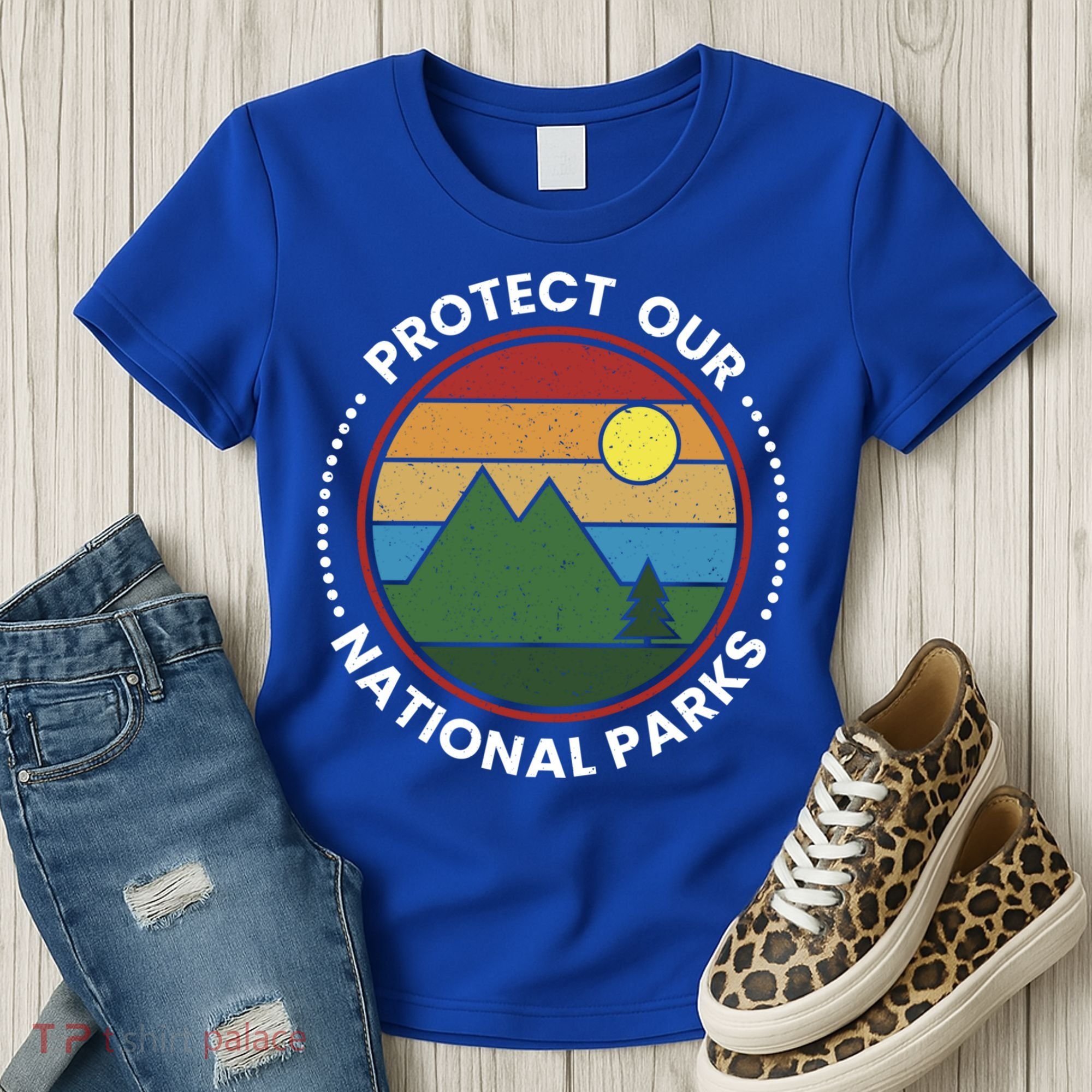 Protect Our National Parks Gift Nature Lover National Parks Gift Women's T-Shirt