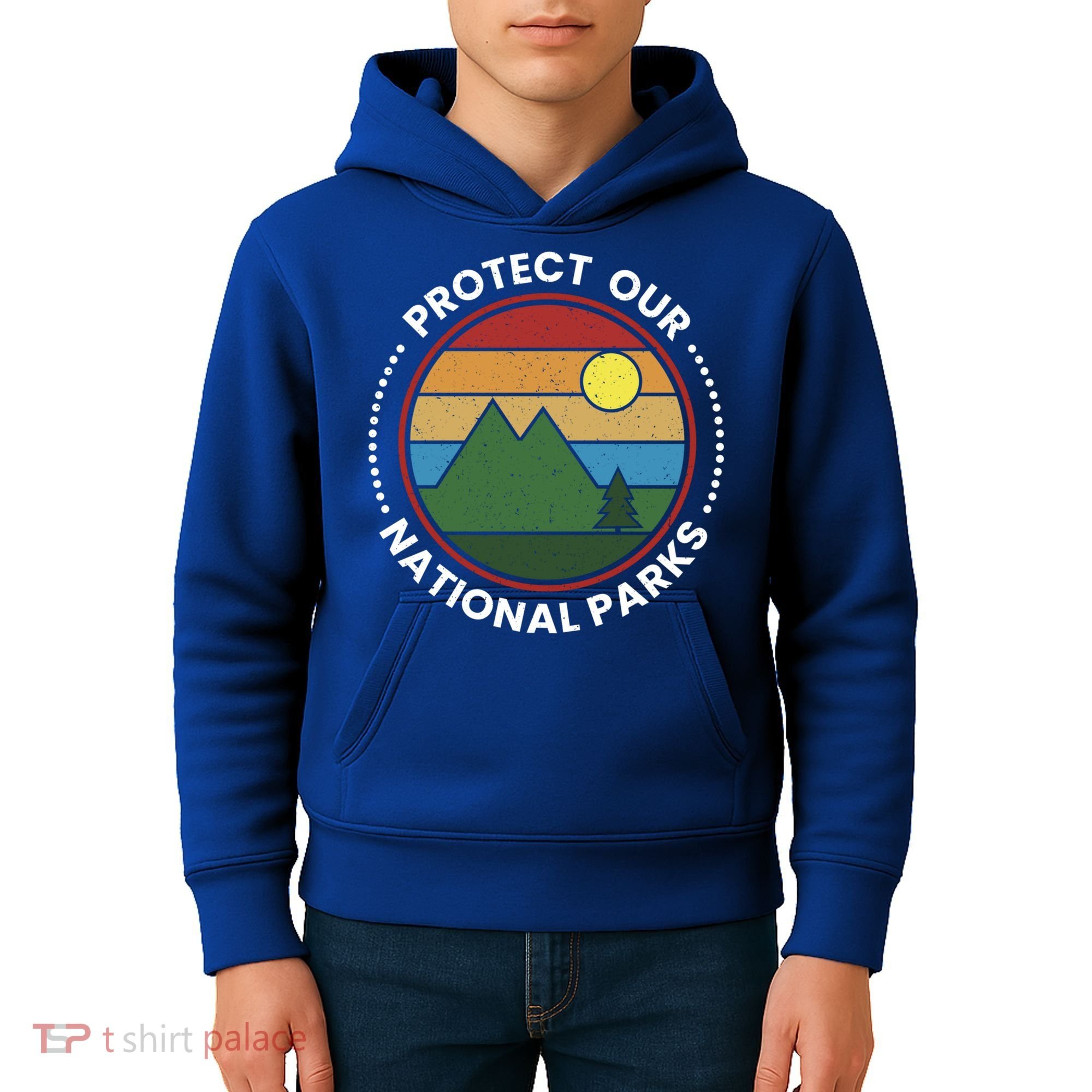 Protect Our National Parks Gift Nature Lover National Parks Gift Kids Hoodie