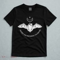 Protect Our Nocturnal Polalinators Bat With Moon Halloween T-Shirt thumb 5