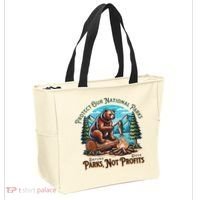 Protect Our National Parks Defund Doge Parks Not Profits Tote Bag thumb 2