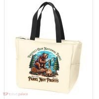 Protect Our National Parks Defund Doge Parks Not Profits Tote Bag thumb 3