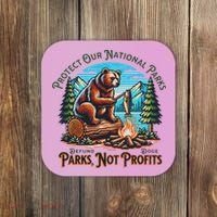 Protect Our National Parks Defund Doge Parks Not Profits Coaster thumb 0