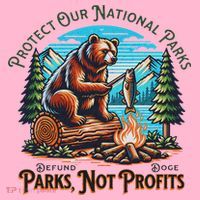 Protect Our National Parks Defund Doge Parks Not Profits Coaster thumb 2
