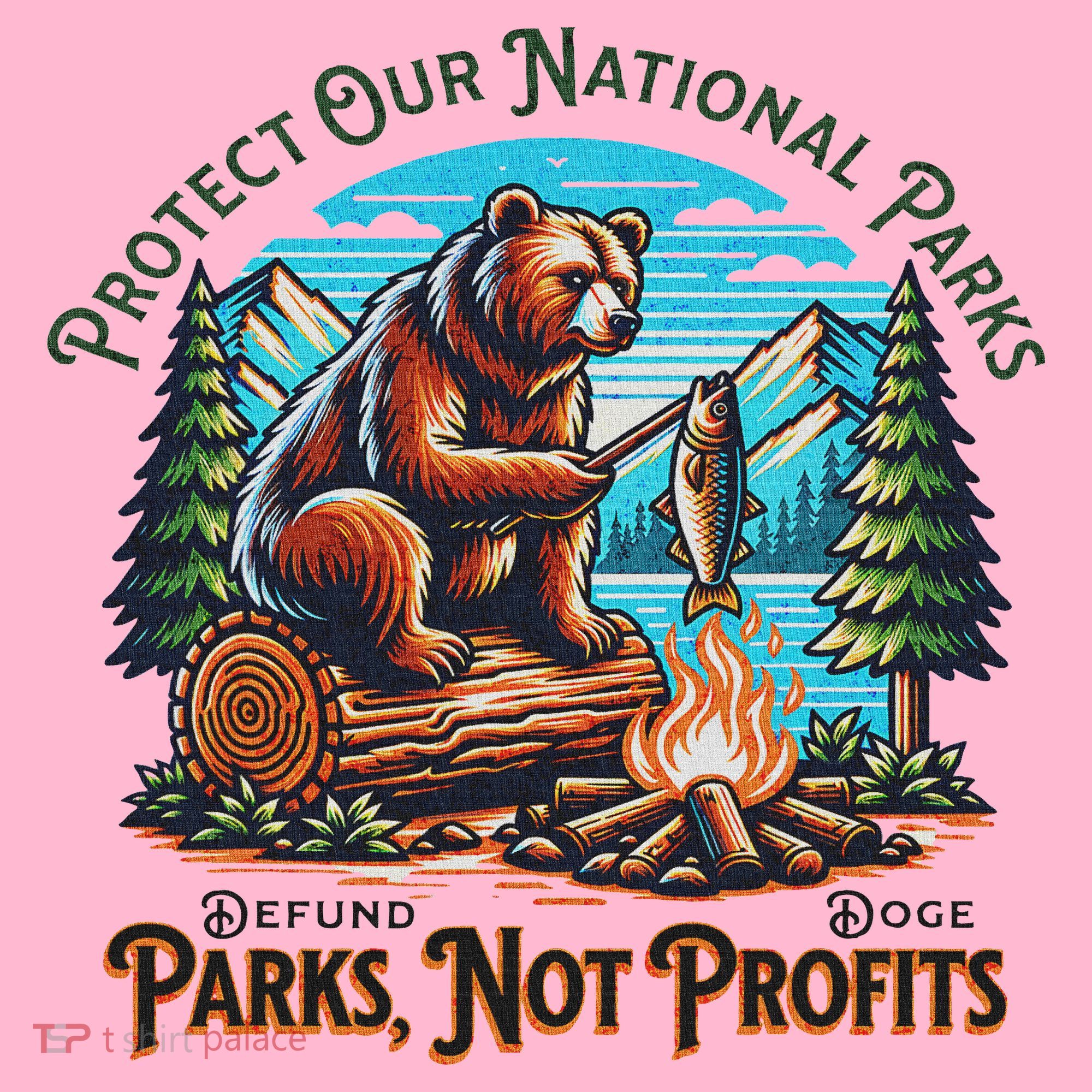Protect Our National Parks Defund Doge Parks Not Profits Coaster