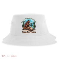 Protect Our National Parks Defund Doge Parks Not Profits Sustainable Bucket Hat thumb 0