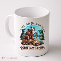 Protect Our National Parks Defund Doge Parks Not Profits Coffee Mug thumb 0