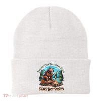 Protect Our National Parks Defund Doge Parks Not Profits Beanie thumb 0