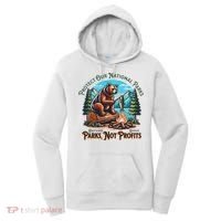Protect Our National Parks Defund Doge Parks Not Profits Women's Hoodie thumb 0