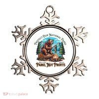 Protect Our National Parks Defund Doge Parks Not Profits Ornament thumb 0