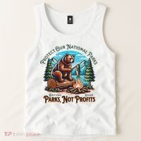 Protect Our National Parks Defund Doge Parks Not Profits Tank Top thumb 2