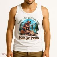 Protect Our National Parks Defund Doge Parks Not Profits Tank Top thumb 3