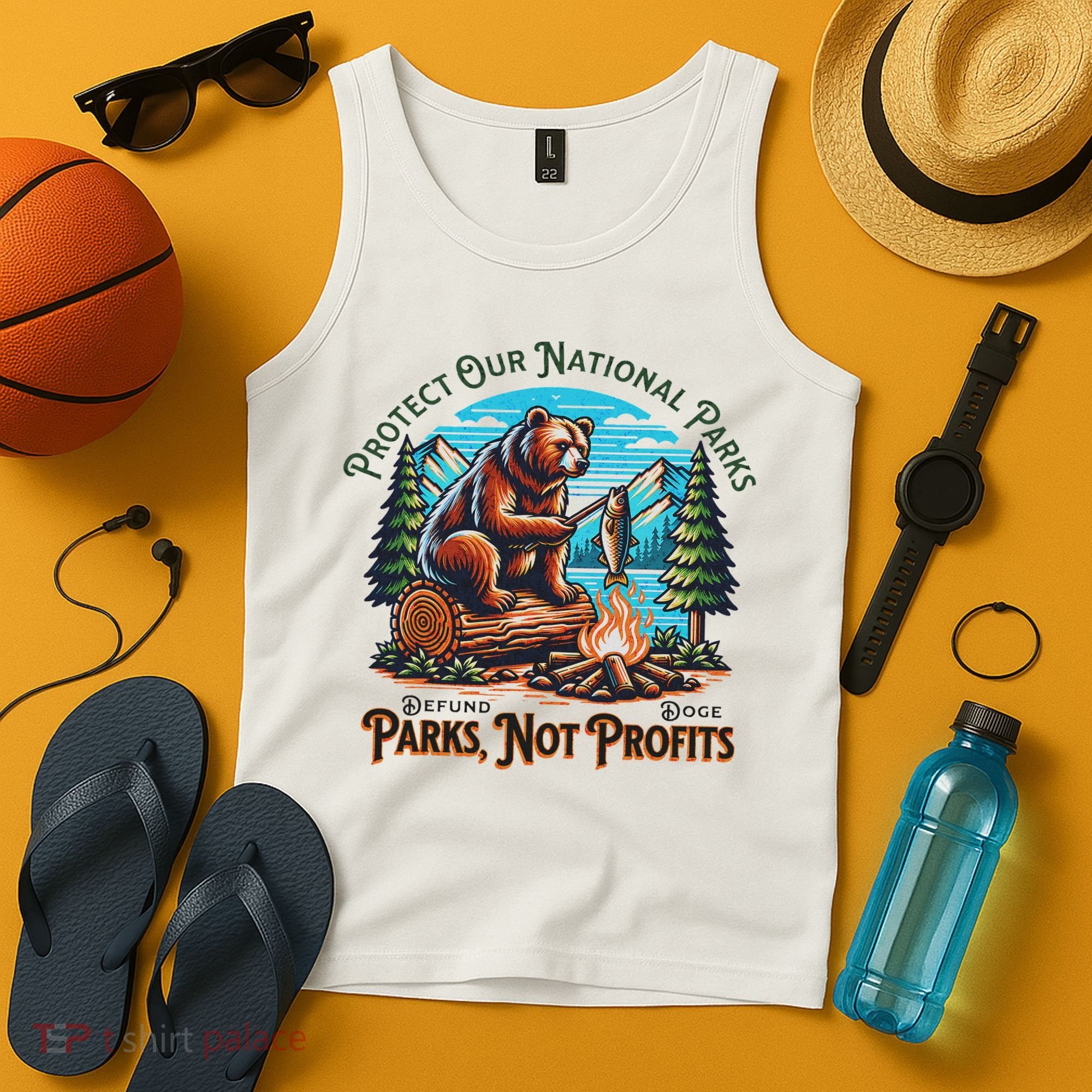 Protect Our National Parks Defund Doge Parks Not Profits Tank Top