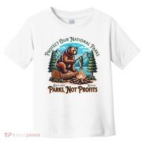 Protect Our National Parks Defund Doge Parks Not Profits Toddler T-Shirt thumb 0