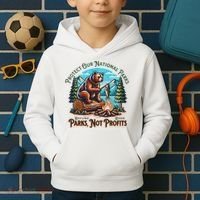Protect Our National Parks Defund Doge Parks Not Profits Kids Hoodie thumb 2