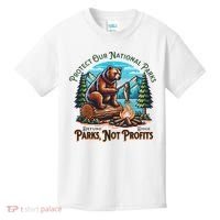 Protect Our National Parks Defund Doge Parks Not Profits Kids T-Shirt thumb 0