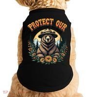 Protect Our National Parks Resist ALT US Bear Doggie Tank thumb 0