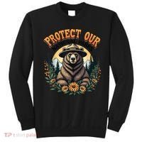 Protect Our National Parks Resist ALT US Bear Sweatshirt thumb 0