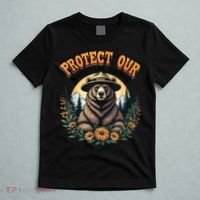 Protect Our National Parks Resist ALT US Bear T-Shirt thumb 5