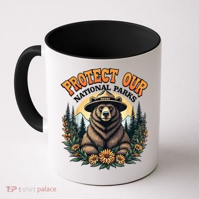 Protect Our National Parks Resist ALT US Bear Coffee Mug