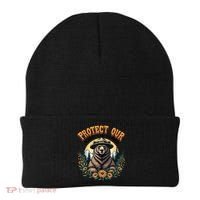 Protect Our National Parks Resist ALT US Bear Beanie thumb 0