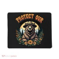 Protect Our National Parks Resist ALT US Bear Mousepad thumb 0