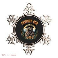Protect Our National Parks Resist ALT US Bear Ornament thumb 0