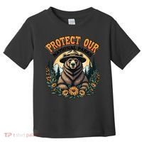 Protect Our National Parks Resist ALT US Bear Toddler T-Shirt thumb 0