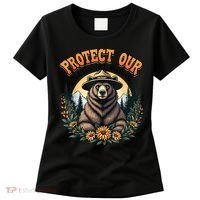 Protect Our National Parks Resist ALT US Bear Women's T-Shirt thumb 0