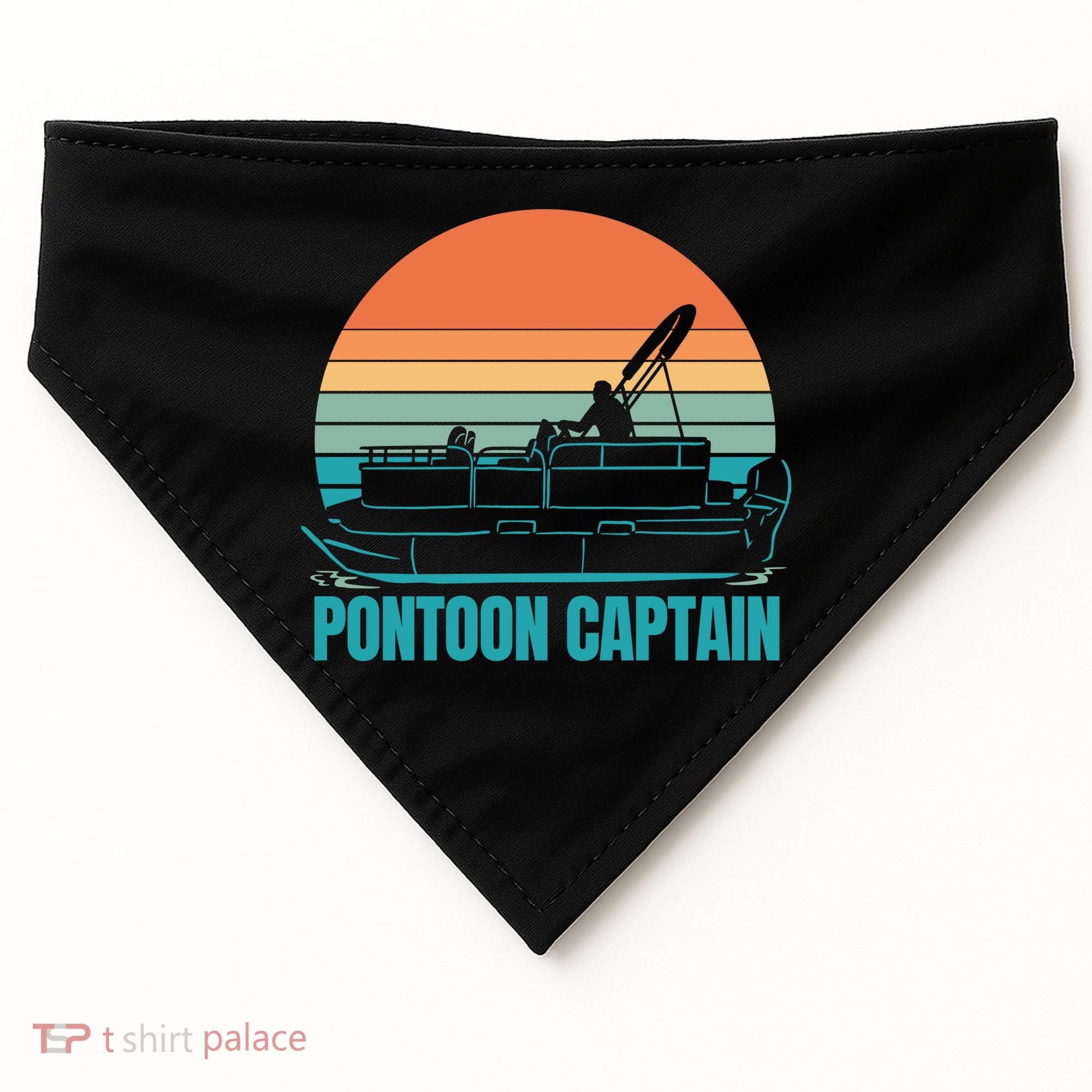 Pontoon Captain USA-Made Doggie Bandana