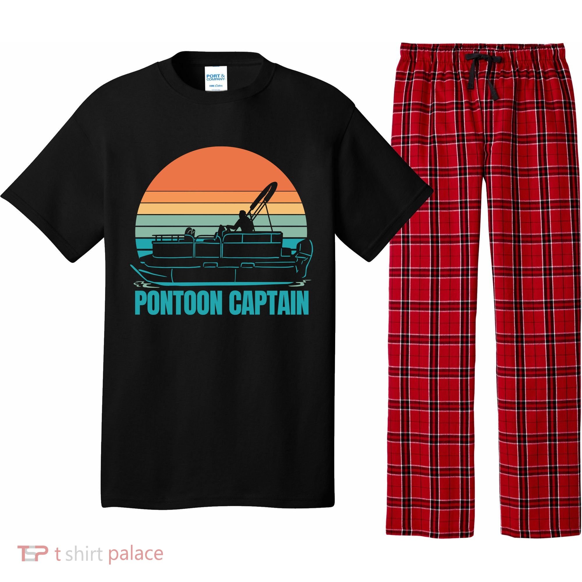 Pontoon Captain Pajama Set