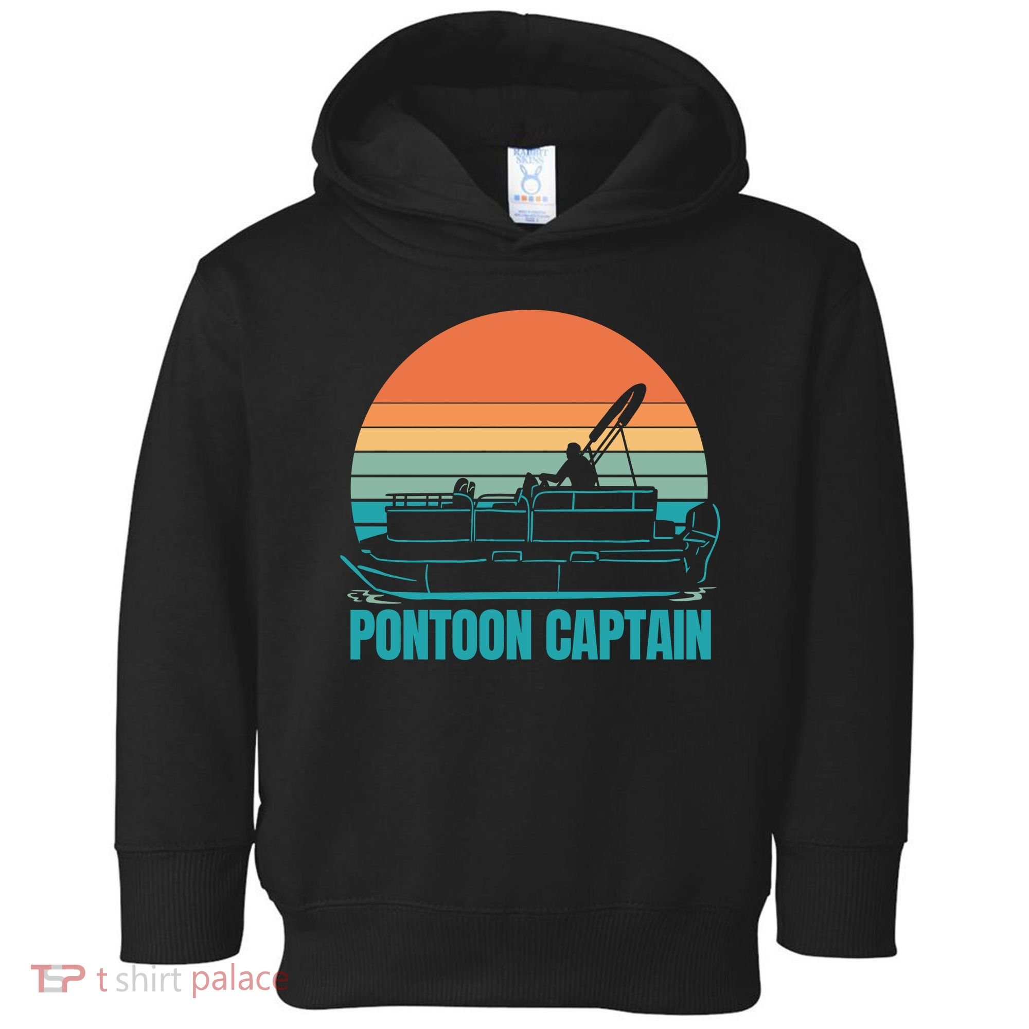 Pontoon Captain Toddler Hoodie