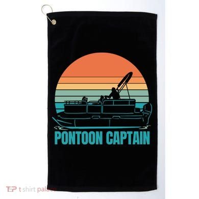 Pontoon Captain Golf Towel