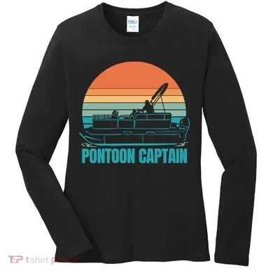 Pontoon Captain Women's Long Sleeve Shirt