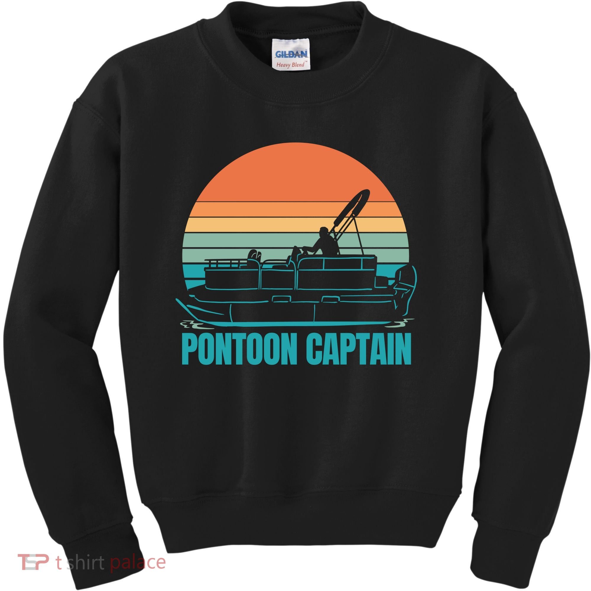 Pontoon Captain Kids Sweatshirt