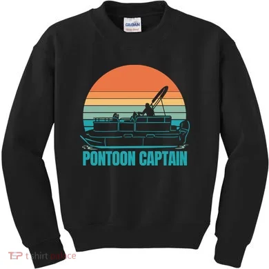 Pontoon Captain Kids Sweatshirt