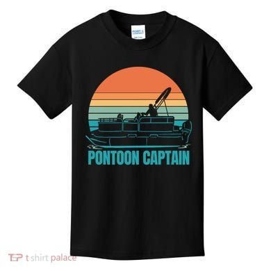 Pontoon Captain Kids T-Shirt