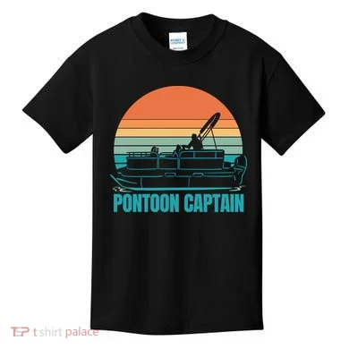 Pontoon Captain Kids T-Shirt