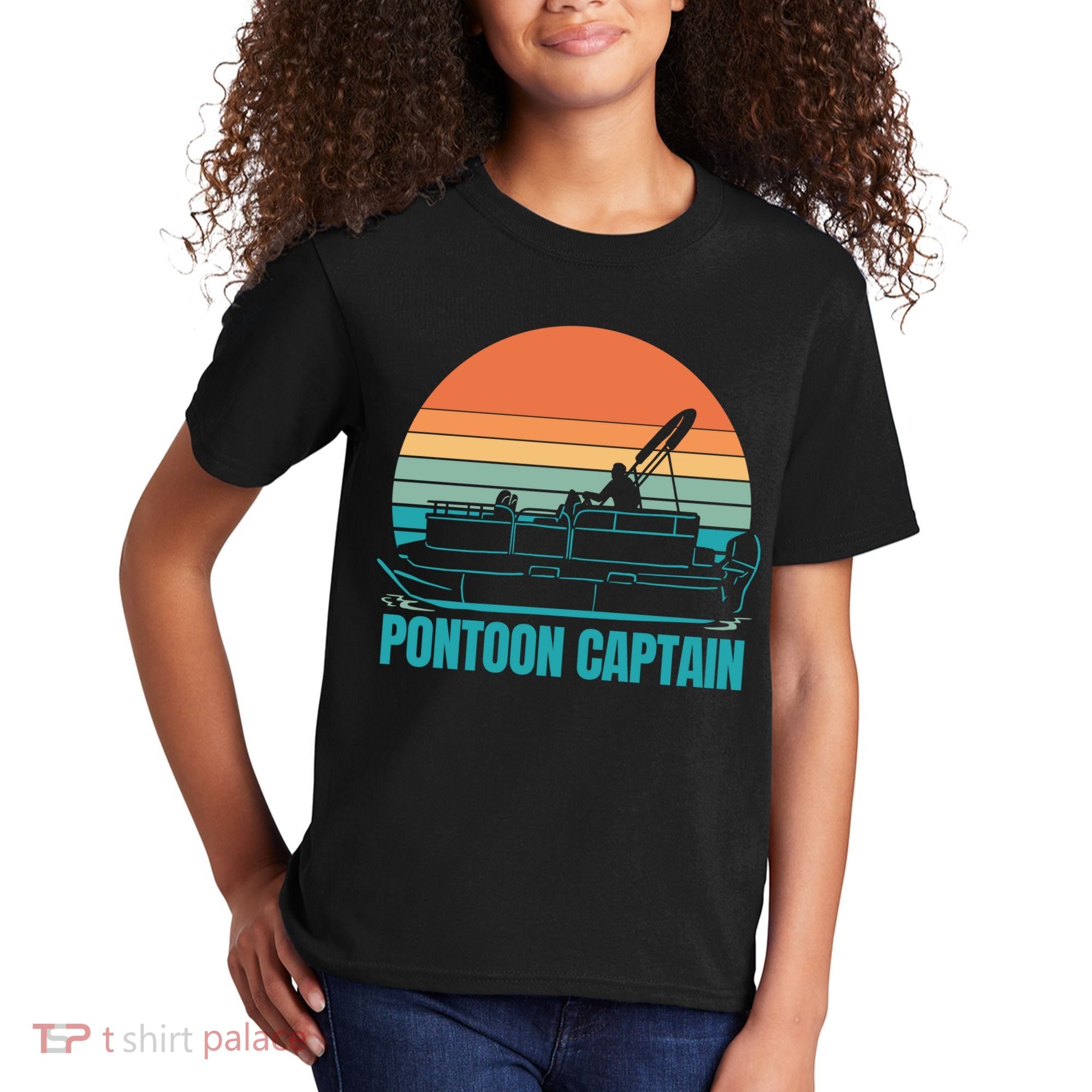 Pontoon Captain Kids T-Shirt