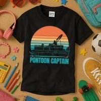 Pontoon Captain Kids T-Shirt thumb 3
