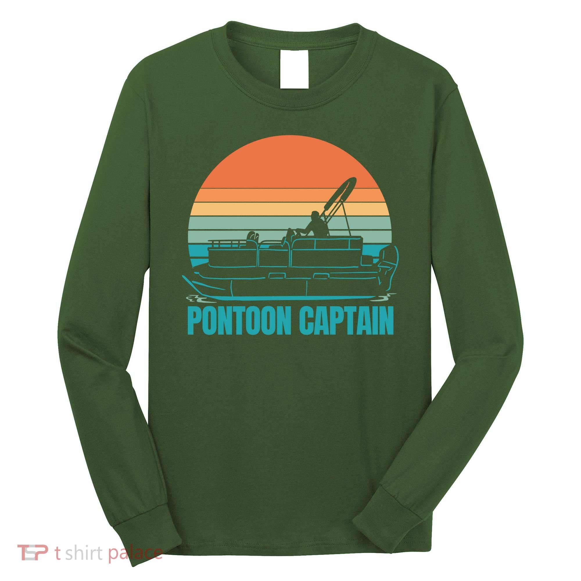 Pontoon Captain Long Sleeve Shirt