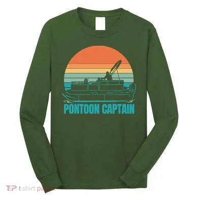 Pontoon Captain Long Sleeve Shirt