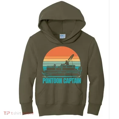 Pontoon Captain Kids Hoodie