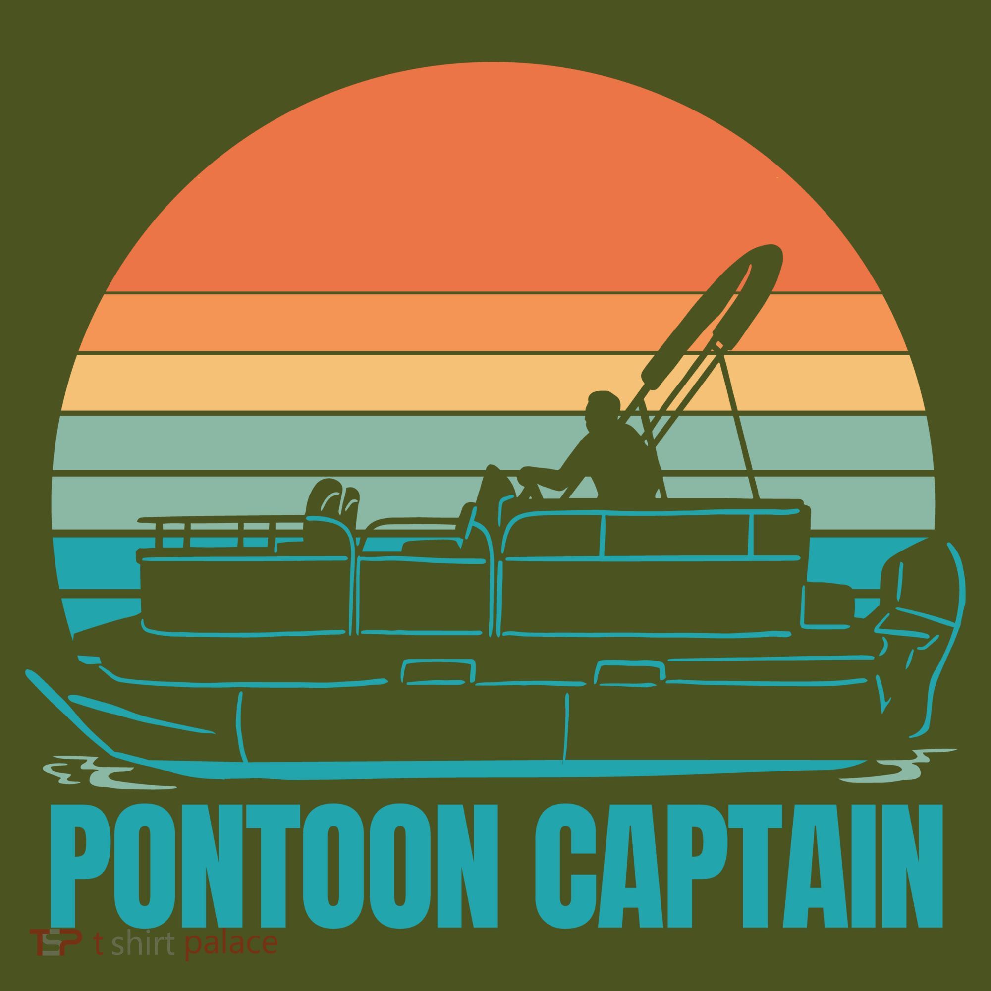Pontoon Captain Kids Hoodie