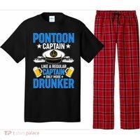 Pontoon Captain Like A Regular Captain Only More Drunker Beer Pajama Set thumb 0