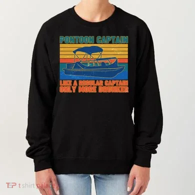 Pontoon Drunk Captain Women's Sweatshirt