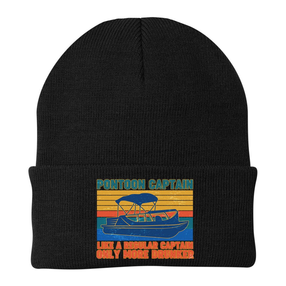 Pontoon Drunk Captain Beanie