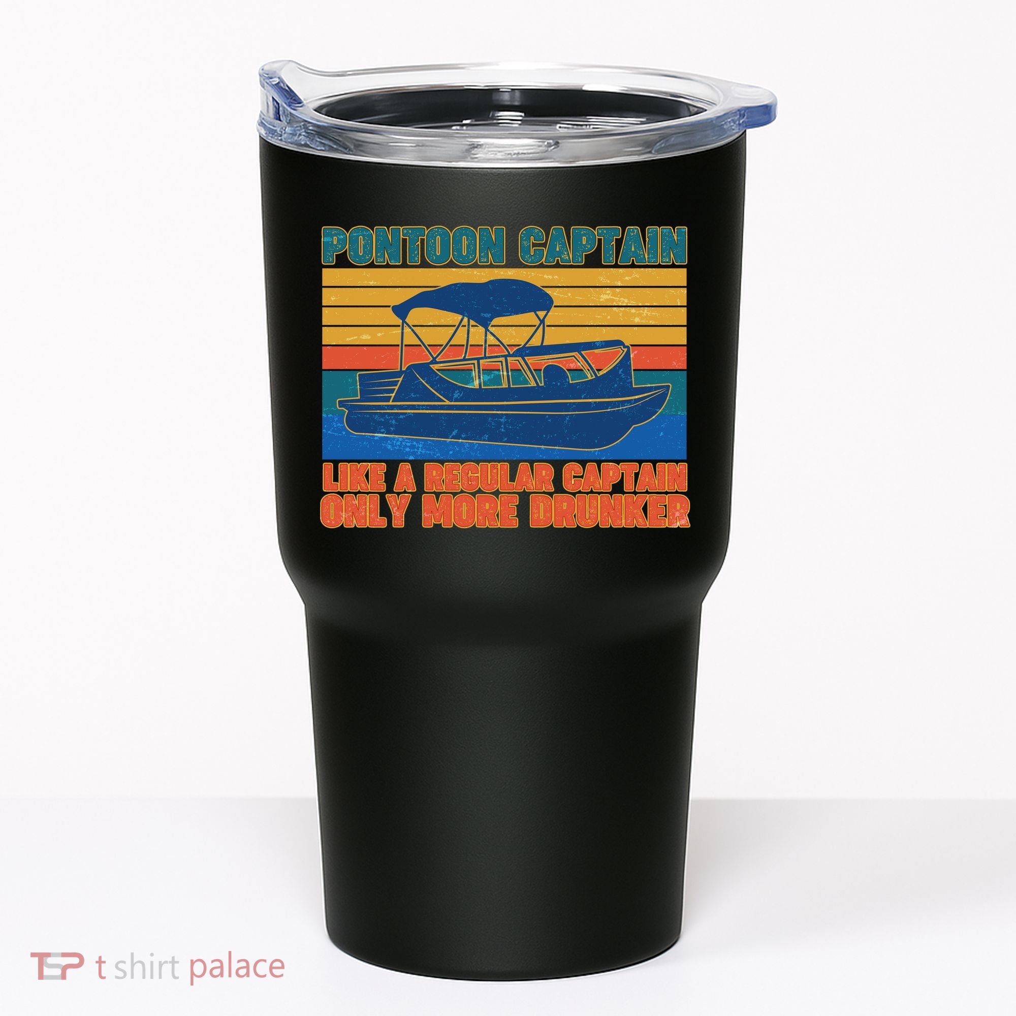 Pontoon Drunk Captain Tumbler
